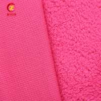 100 poly polyester african knit fabric wedding fleece fabric for dress